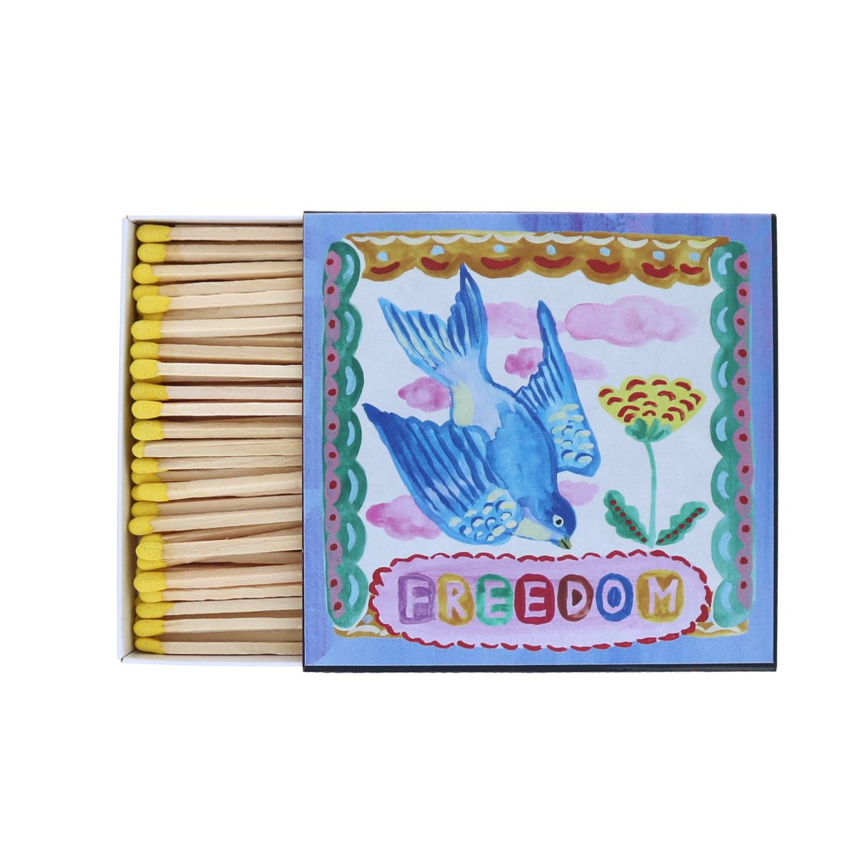 Boîte de grandes allumettes freedom Bazartherapy