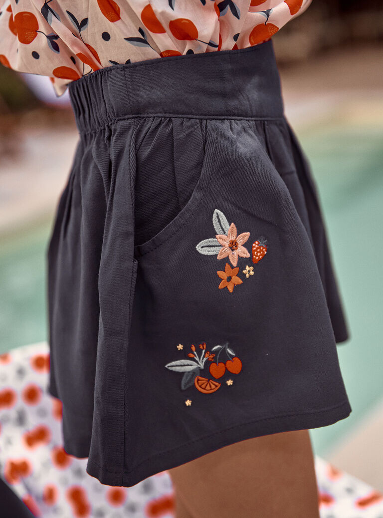 Short bleu marine
