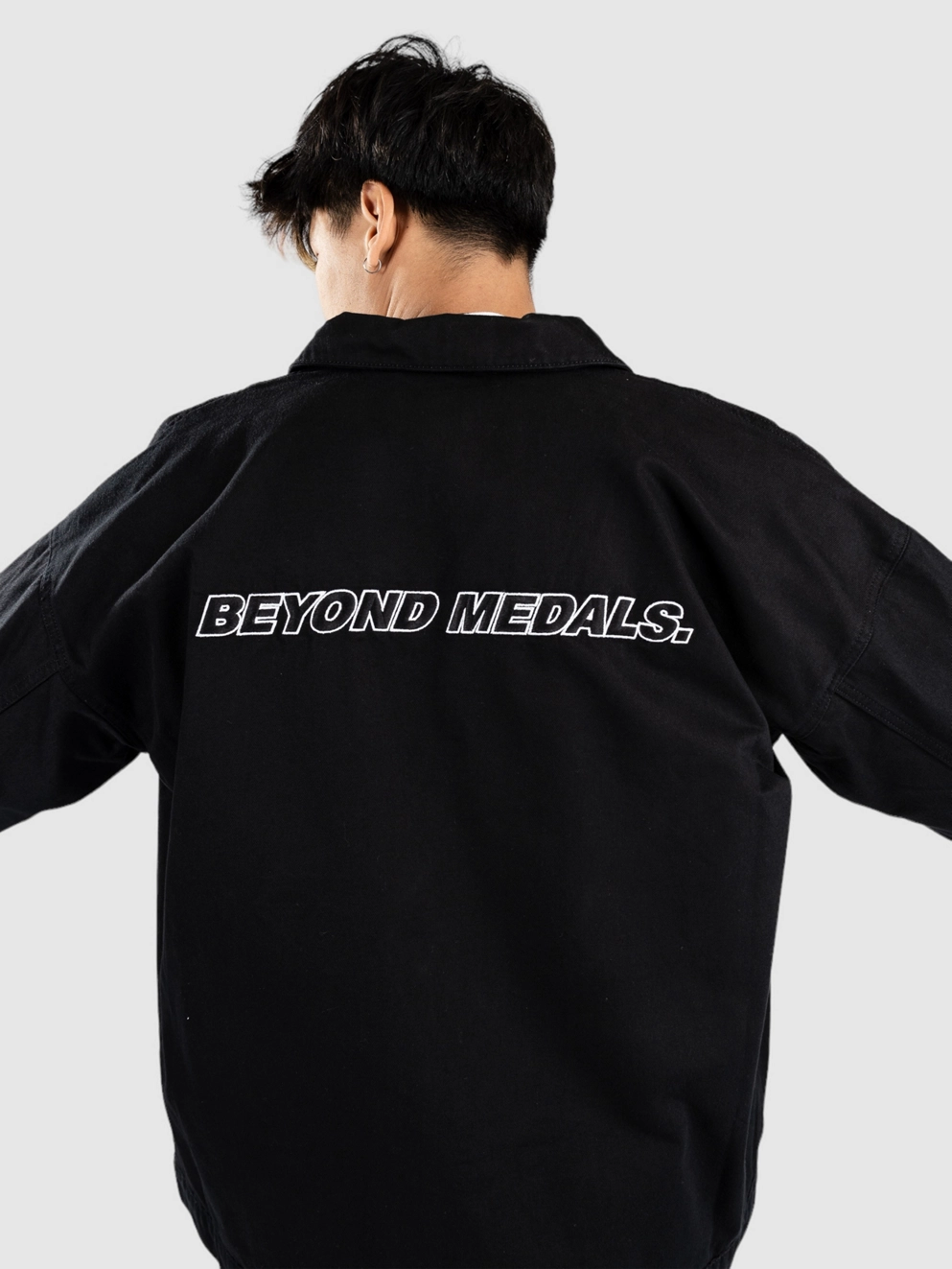Beyond Medals Twill Jacket black