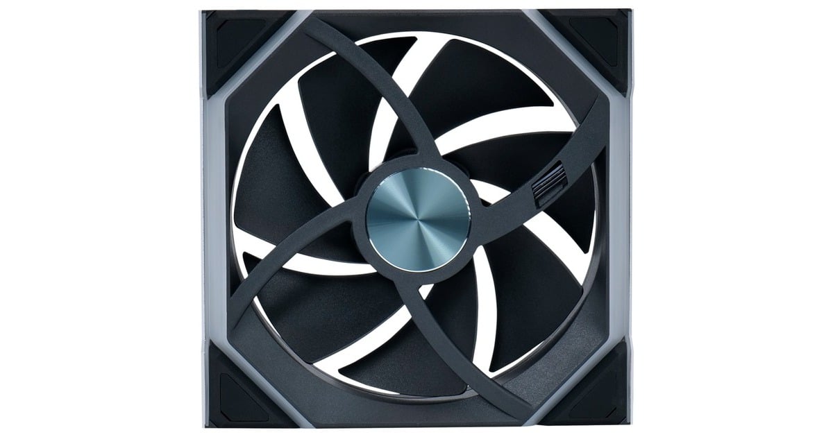 Lian LiUNI FAN SL120 Wireless RGB case fan  (Zwart, 120 x 124.5 x 28 mm, PWM)