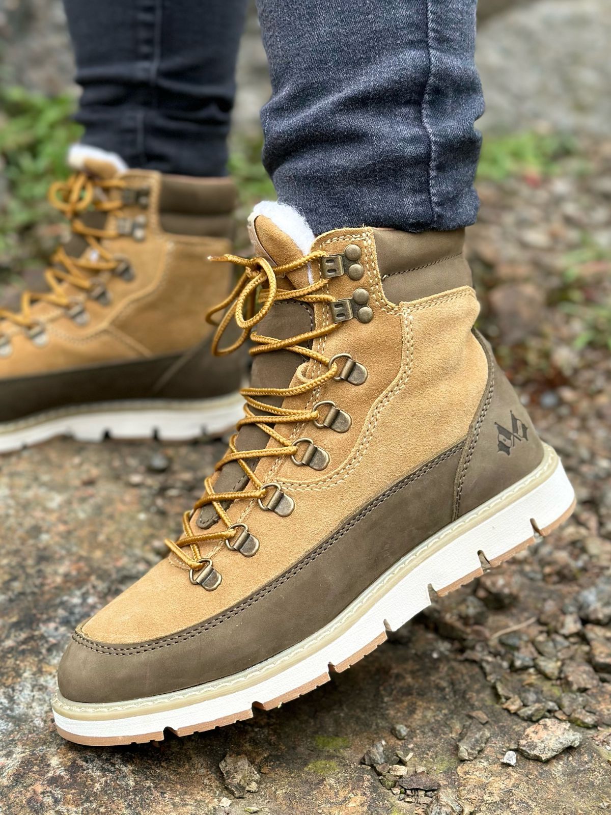 Jean Paul - Col Agnel Leather Tan - Trapes Sko