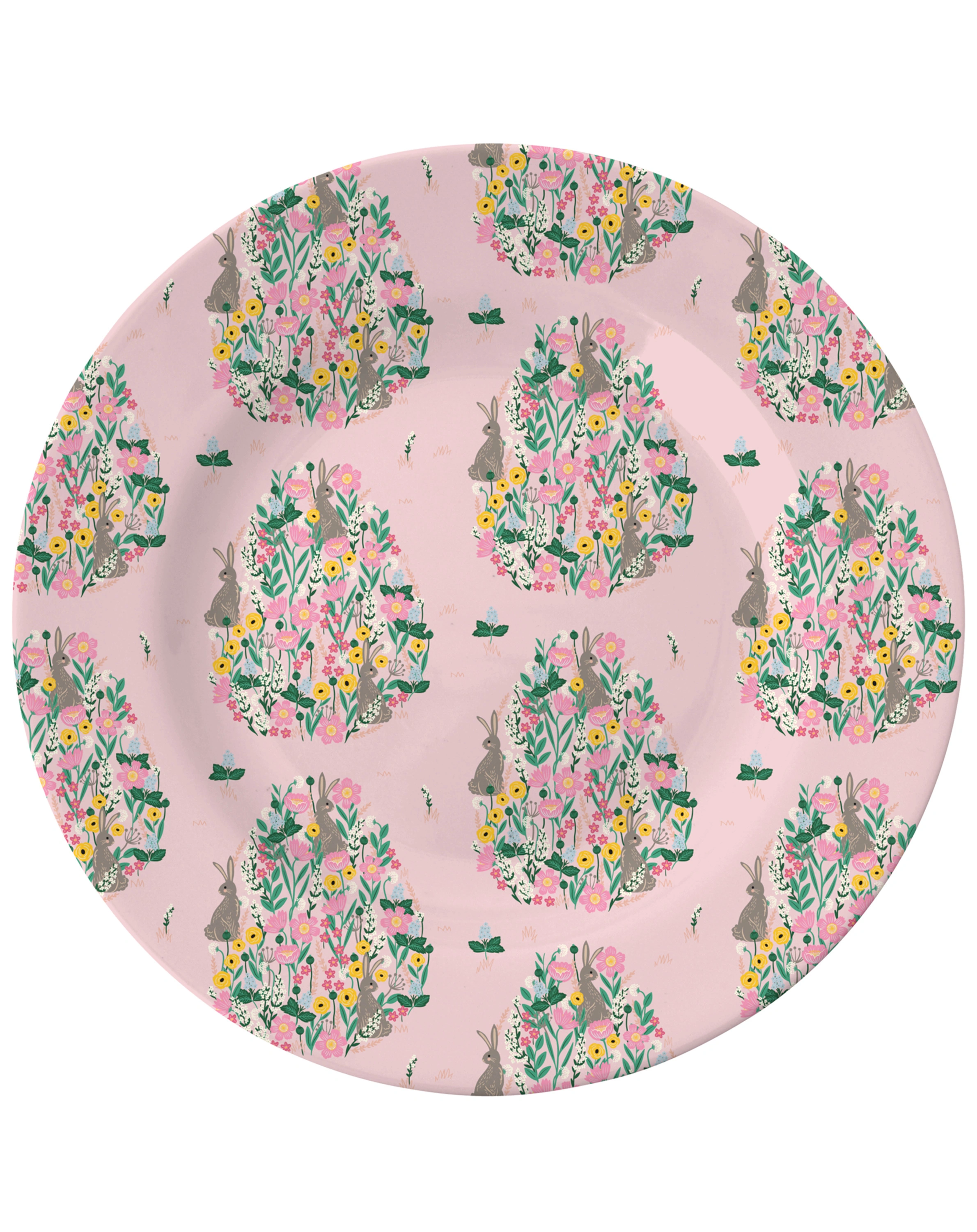 Melamin-Teller SIDE - BUNNY in bunt