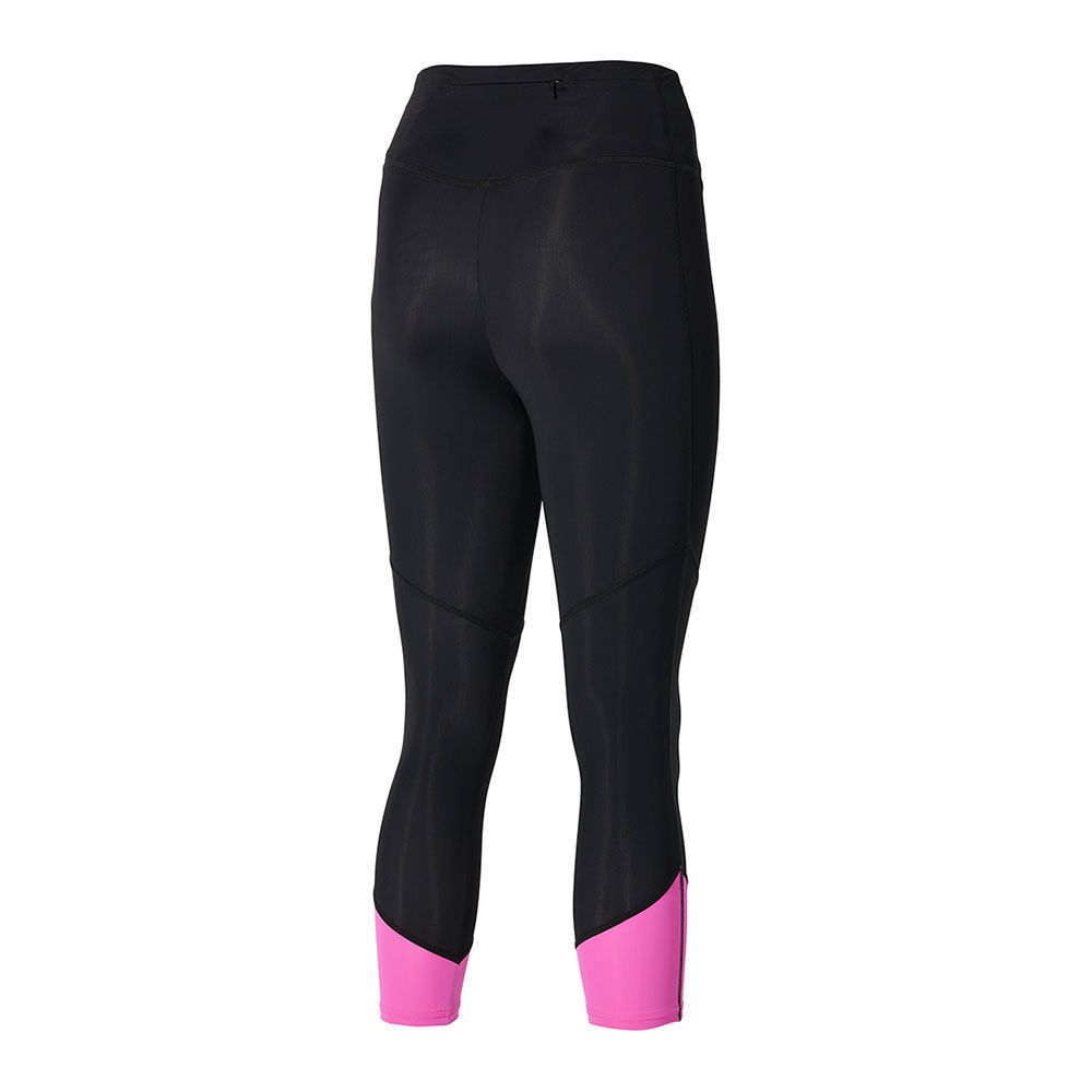 Mizuno IMPULSE CORE 3/4 - Legging Femme black/pink