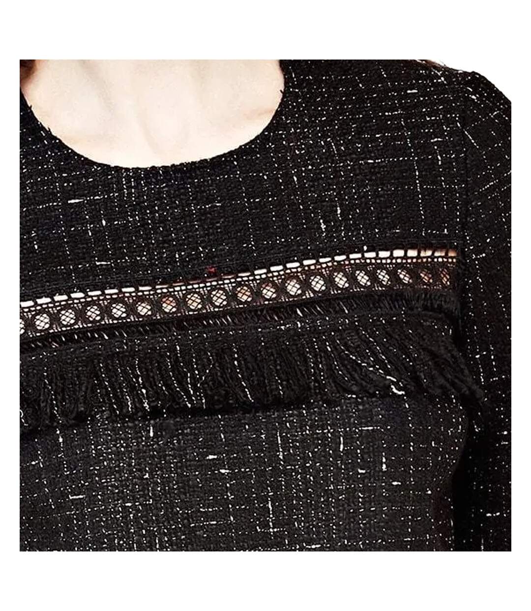 Top Noir/Doré Femme Guess Holly