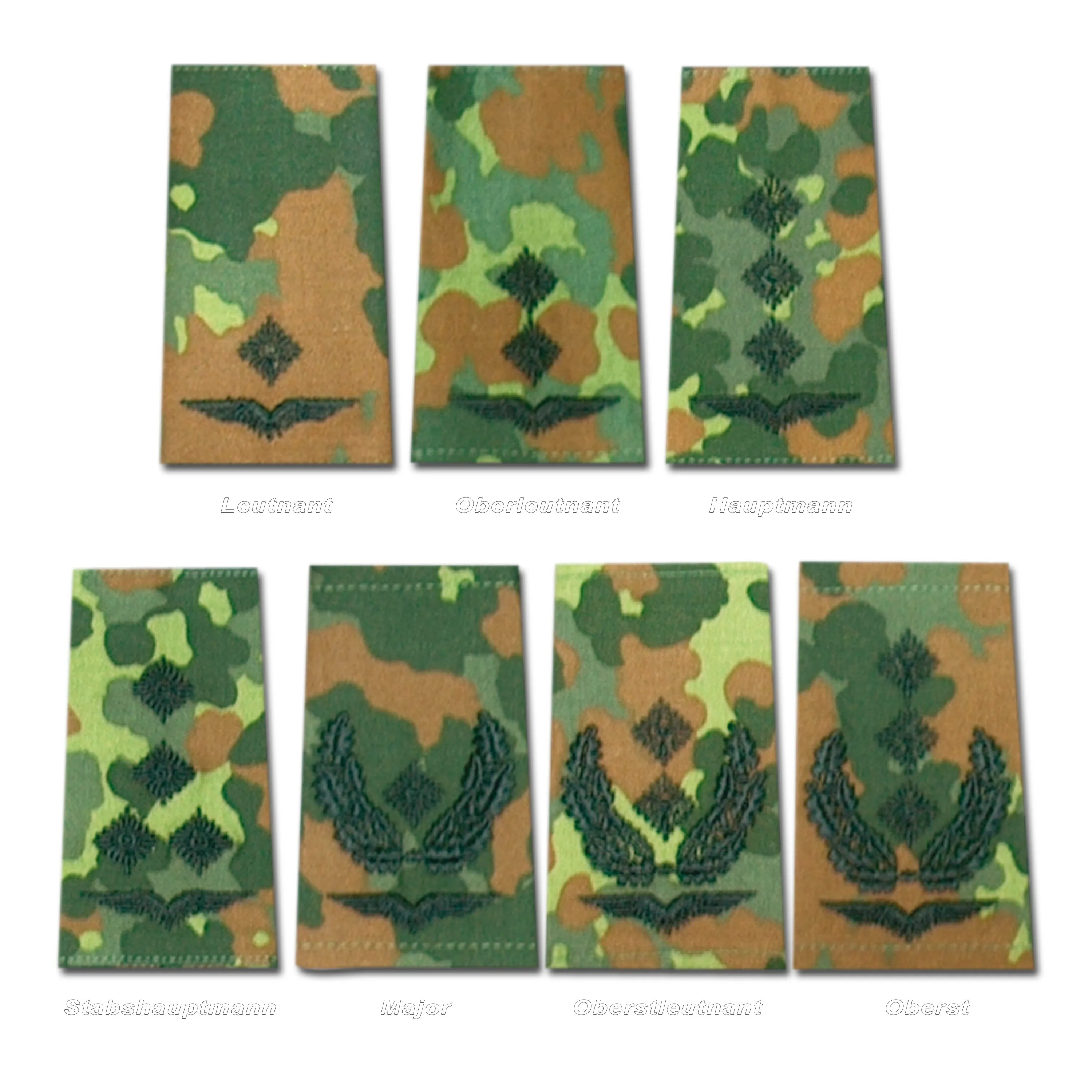 Diverse -  BW Rangabzeichen Luftwaffe Flecktarn