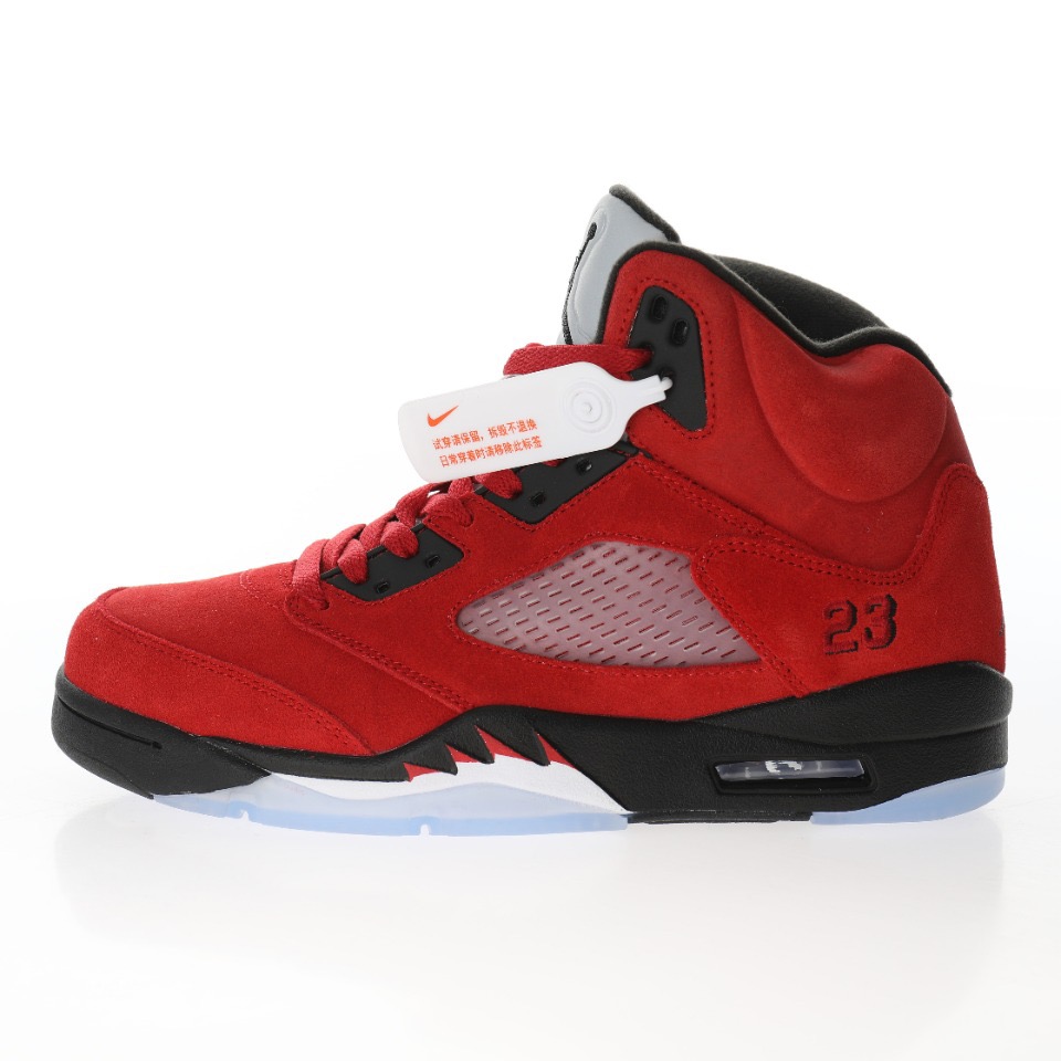 Jordan 5 Retro Raging Bull Red （Wood Box）