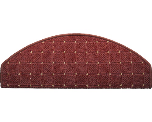 Trapmat Aken rood 28x65 cm