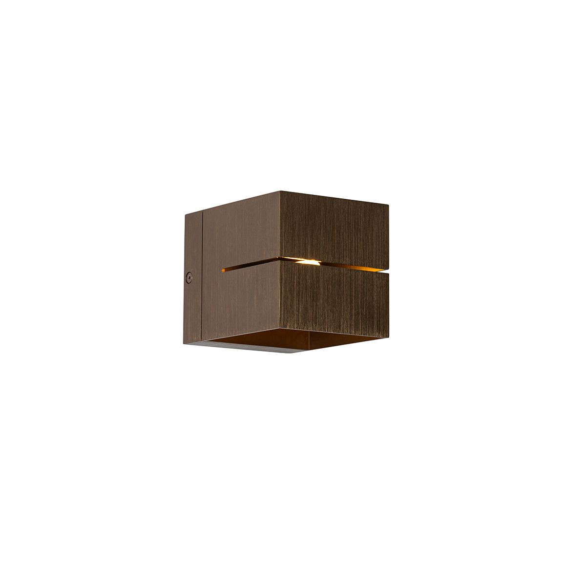 Smart wandlamp donkerbrons 9,7 cm incl. Wifi G9 - Transfer Groove