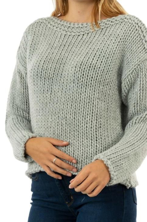 pull hiver bsb 044-260032 grey melange