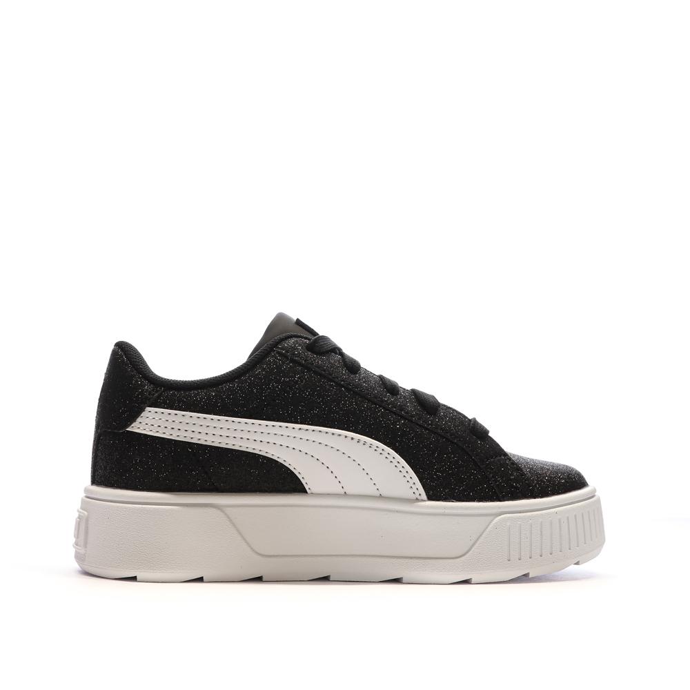 Puma Baskets Noires/Blanches Fille Puma Karmen