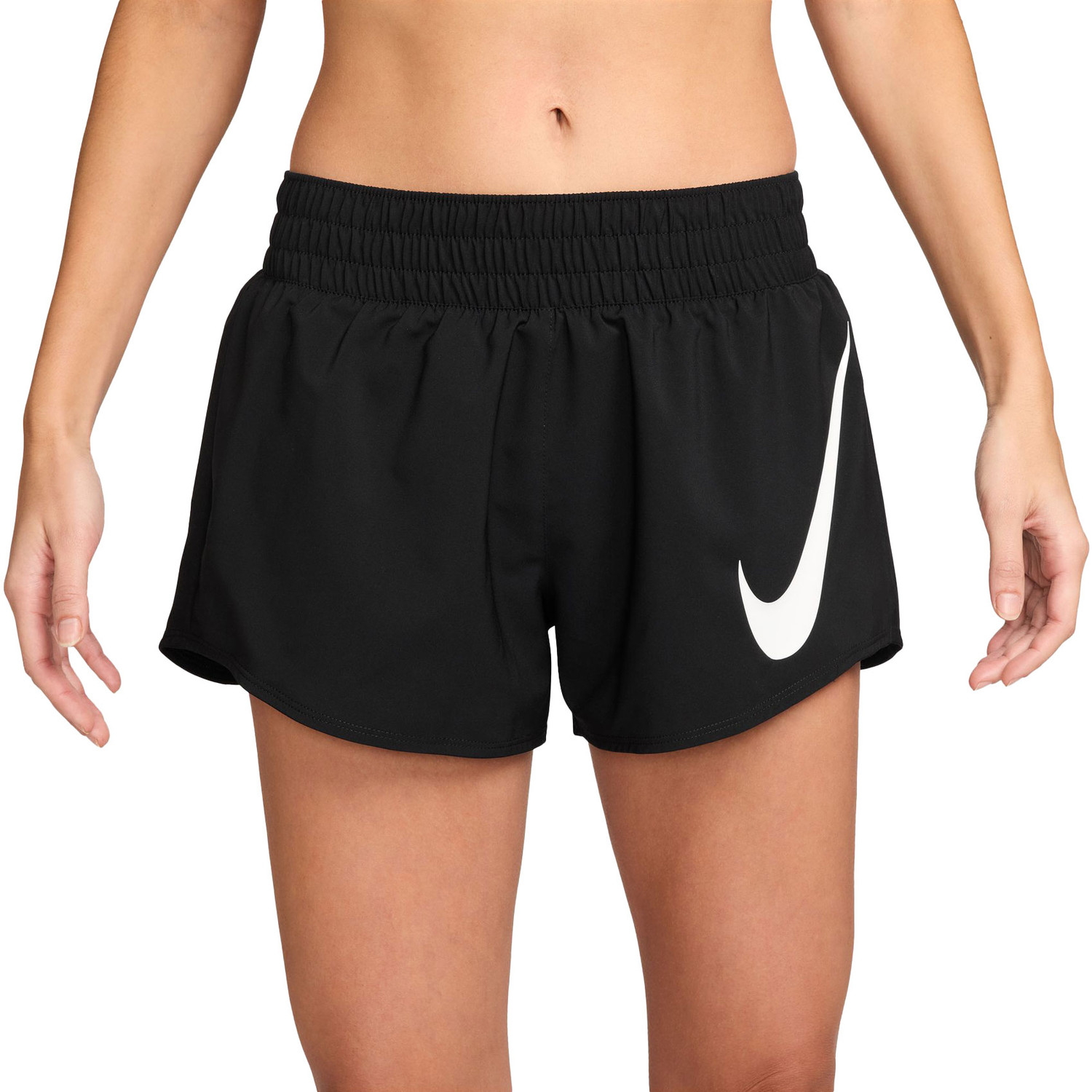 Nike Dri-FIT Swoosh Mid Rise 3'' Short Dames