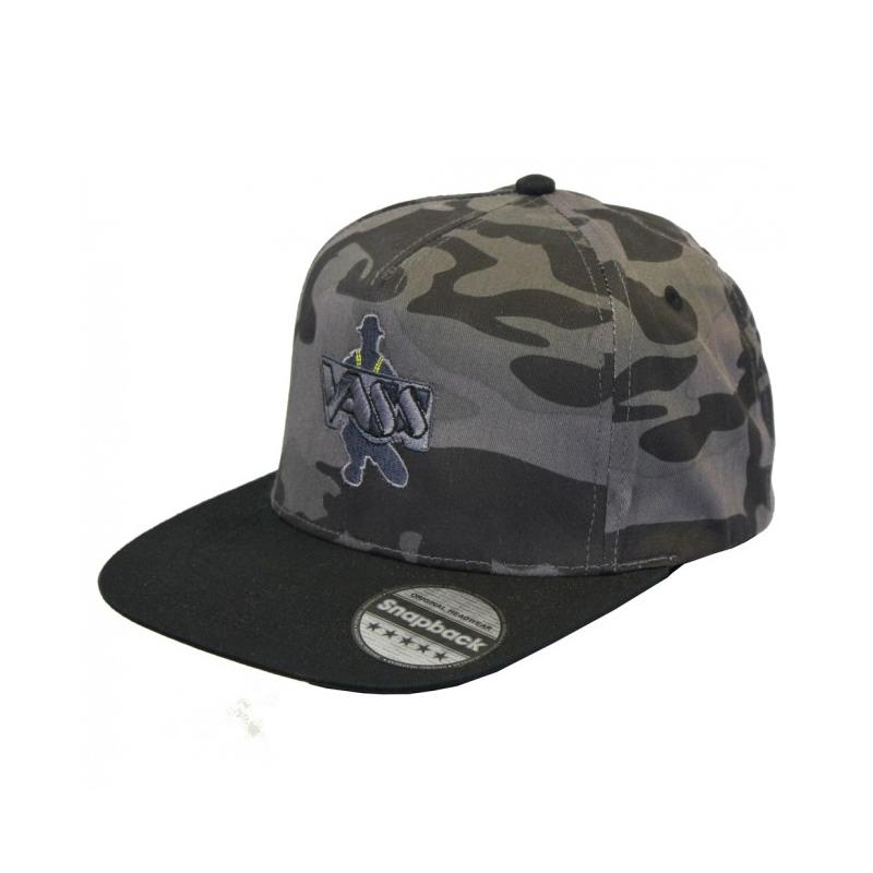 Casquette Homme Vass Camouflage Snapback Cap - Camou/Noir