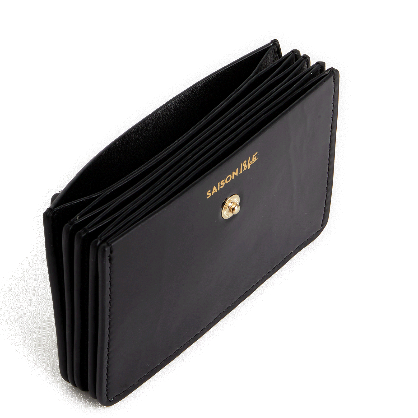 Porte cartes en cuir| Noir