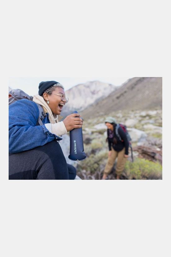 Lifestraw Lifestraw Peak Series Collapsible Squeeze Bottle 1L Mountain Drinkfles