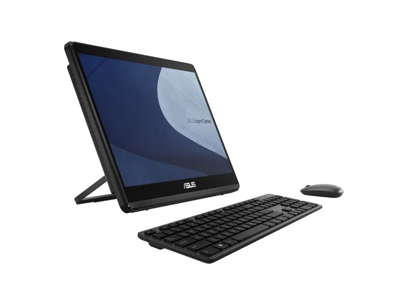 ASUS ExpertCenter E1 AiO E1600WKAT N8256X - Alt-i-én Celeron N4500 / op til 2.8 GHz - RAM 8 GB - SSD 256 GB - NVMe - UHD Graphics - Gigabit Ethernet - Win 11 Pro - skærm: LED 15.6
