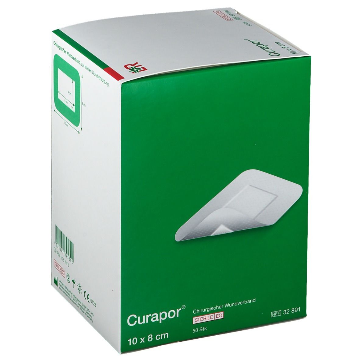 Curapor® Wundverband 8 cm x 10 cm steril