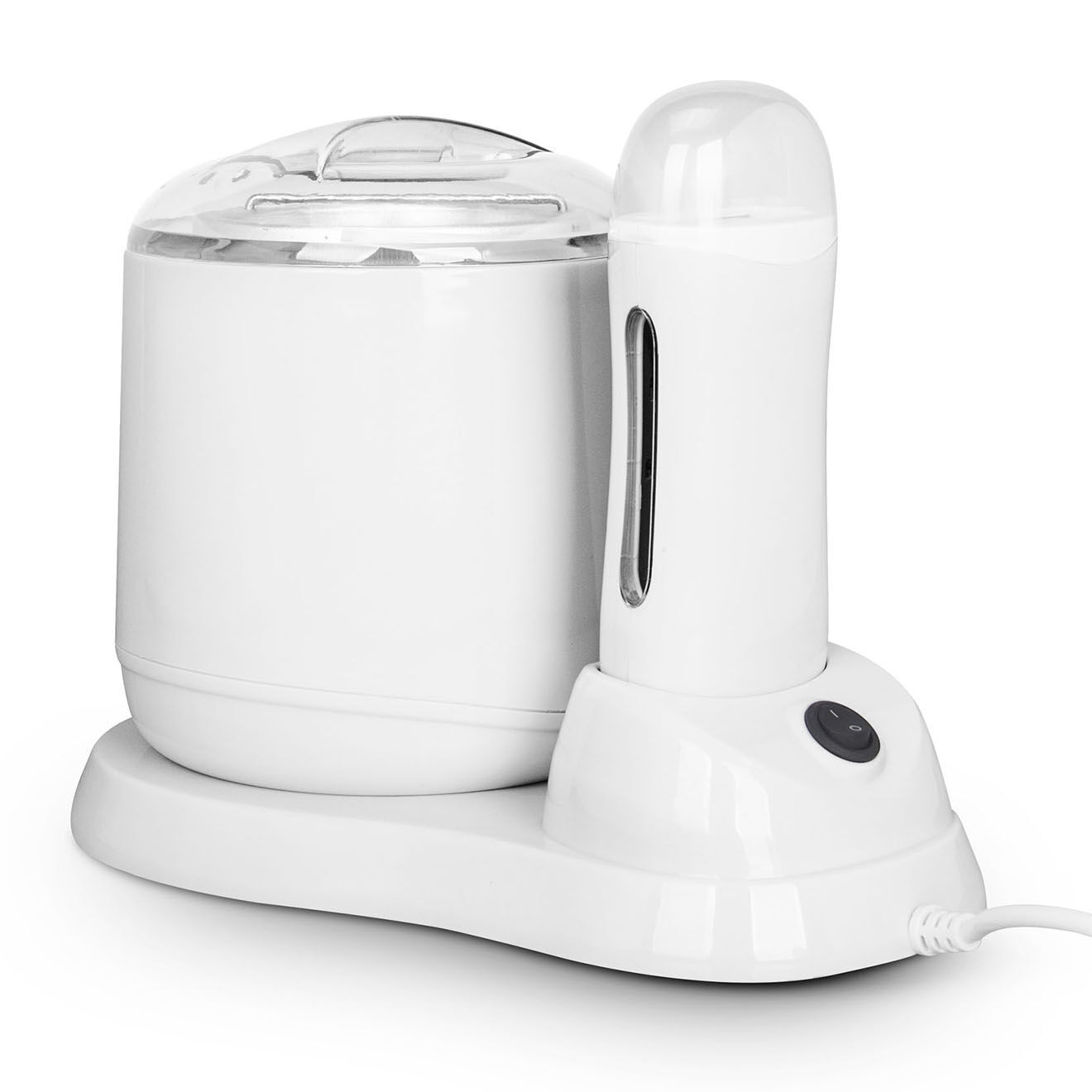 Yoghi Combiné chauffe cartouche et cire gris/blanc