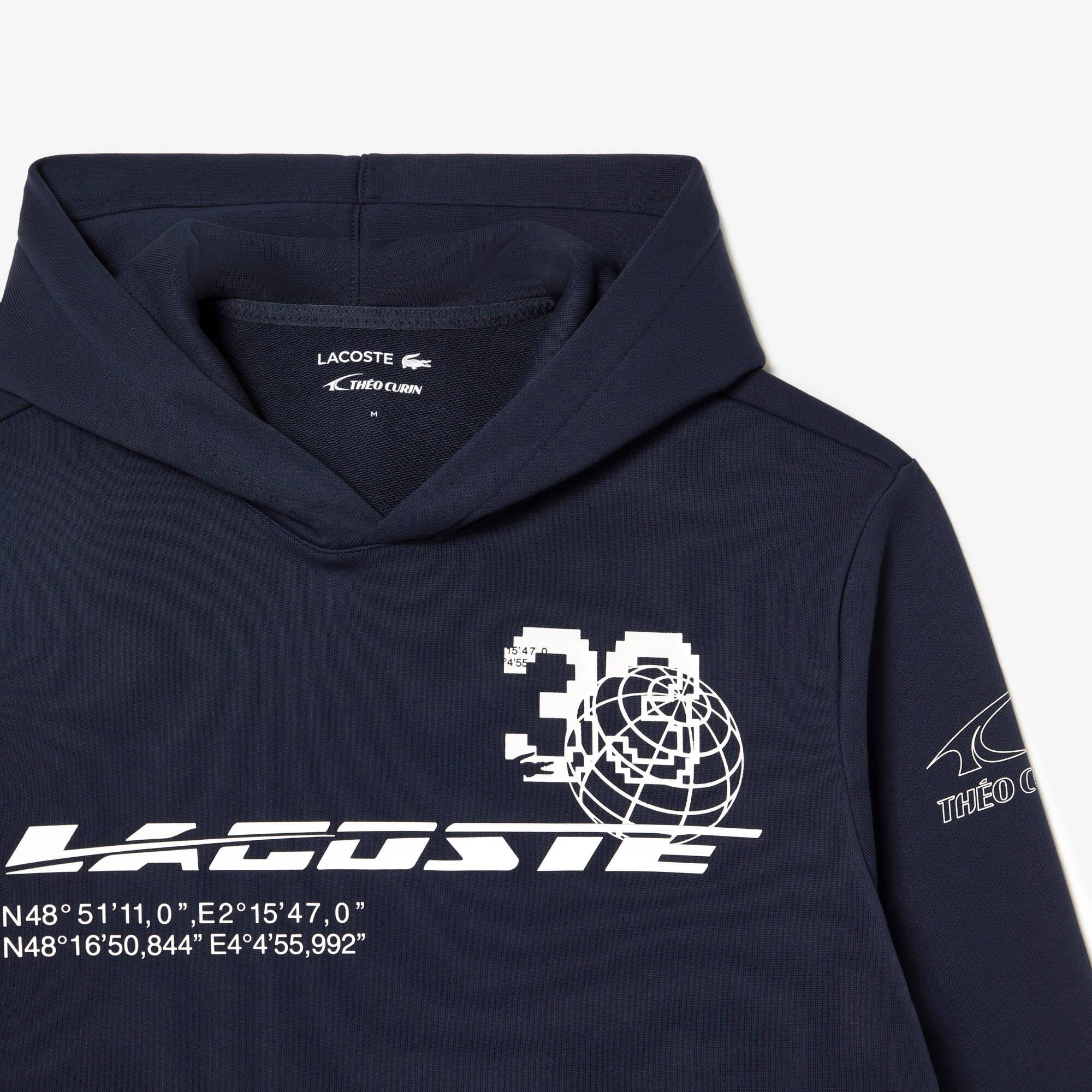 Sweatshirt Lacoste Sport x Théo Curin en coton Sweatshirts - Bleu - Lacoste - Unisex