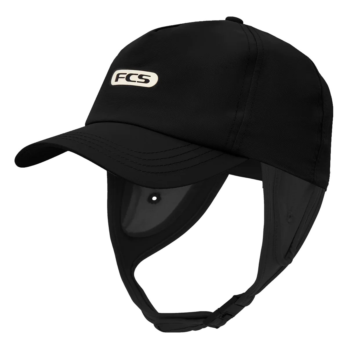 FCS Chapeau / Casquette : Essential Trucker Wet Cap 2025 Black
