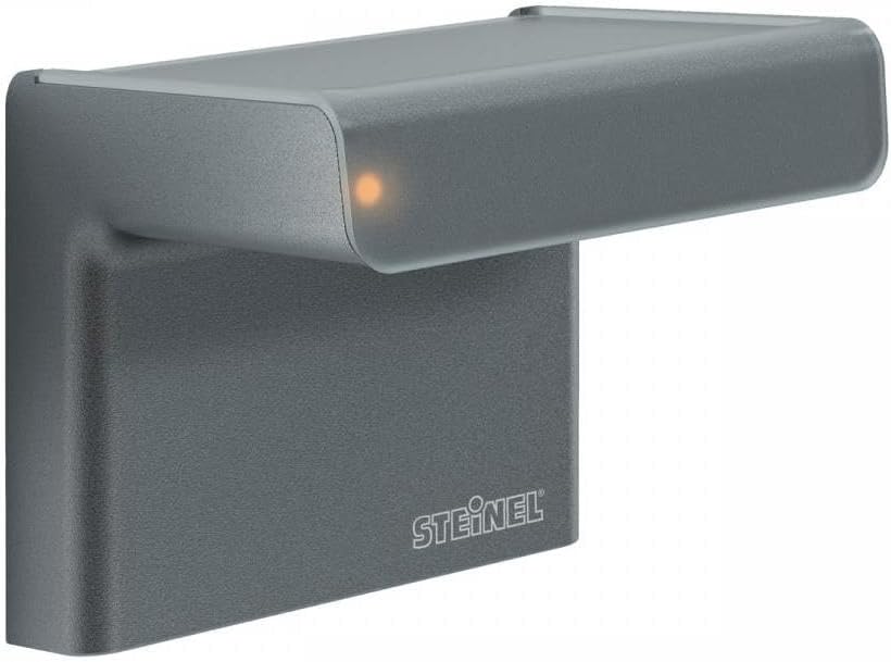 Steinel Bewegungsmelder iHF 3D anthrazit, 160° Bewegungssensor, 1-5 m Reichweite, in 3 Zonen per Bluetooth einstellbar