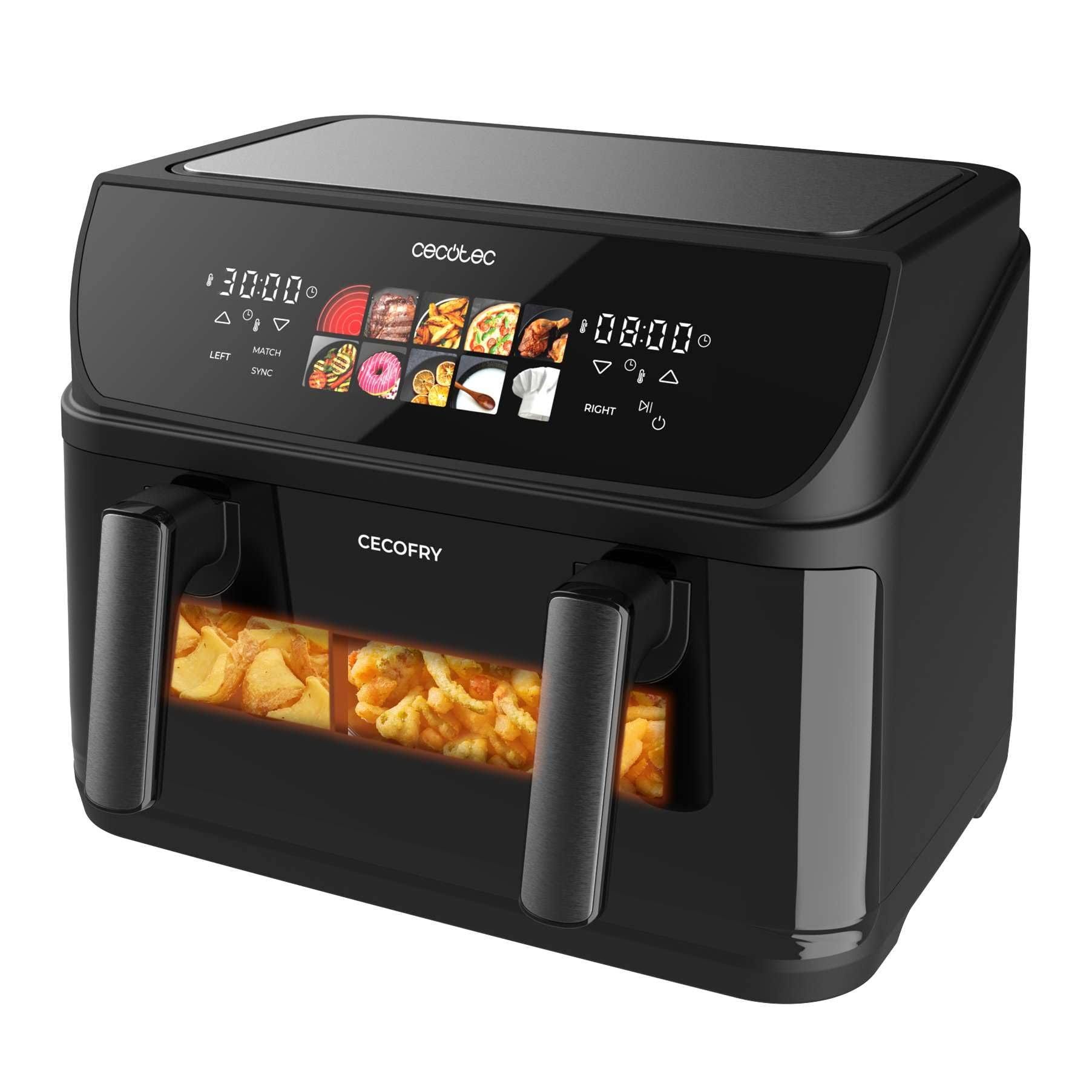 cecotec Cecofry&Grill Duoheat 10000 heißluftfritteuse airfryer