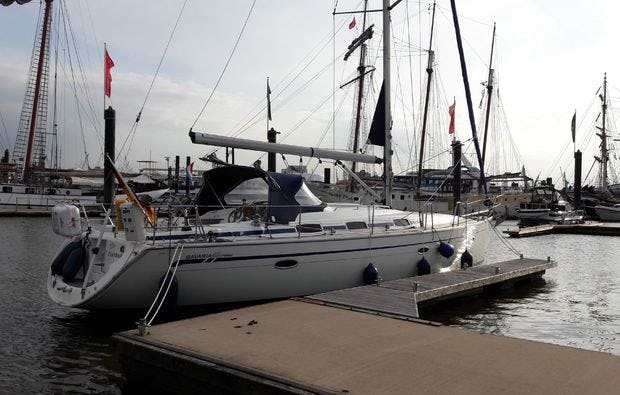 Segeln für zwei in Hamburg