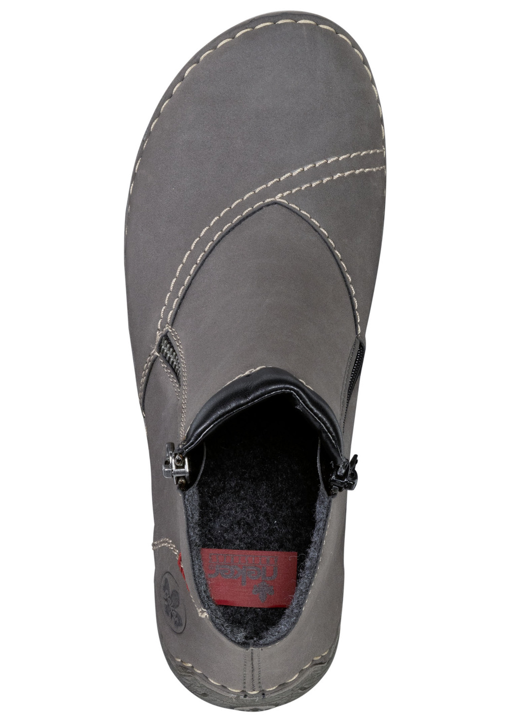 Rieker Bootie aus schattiertem Synthetikmaterial