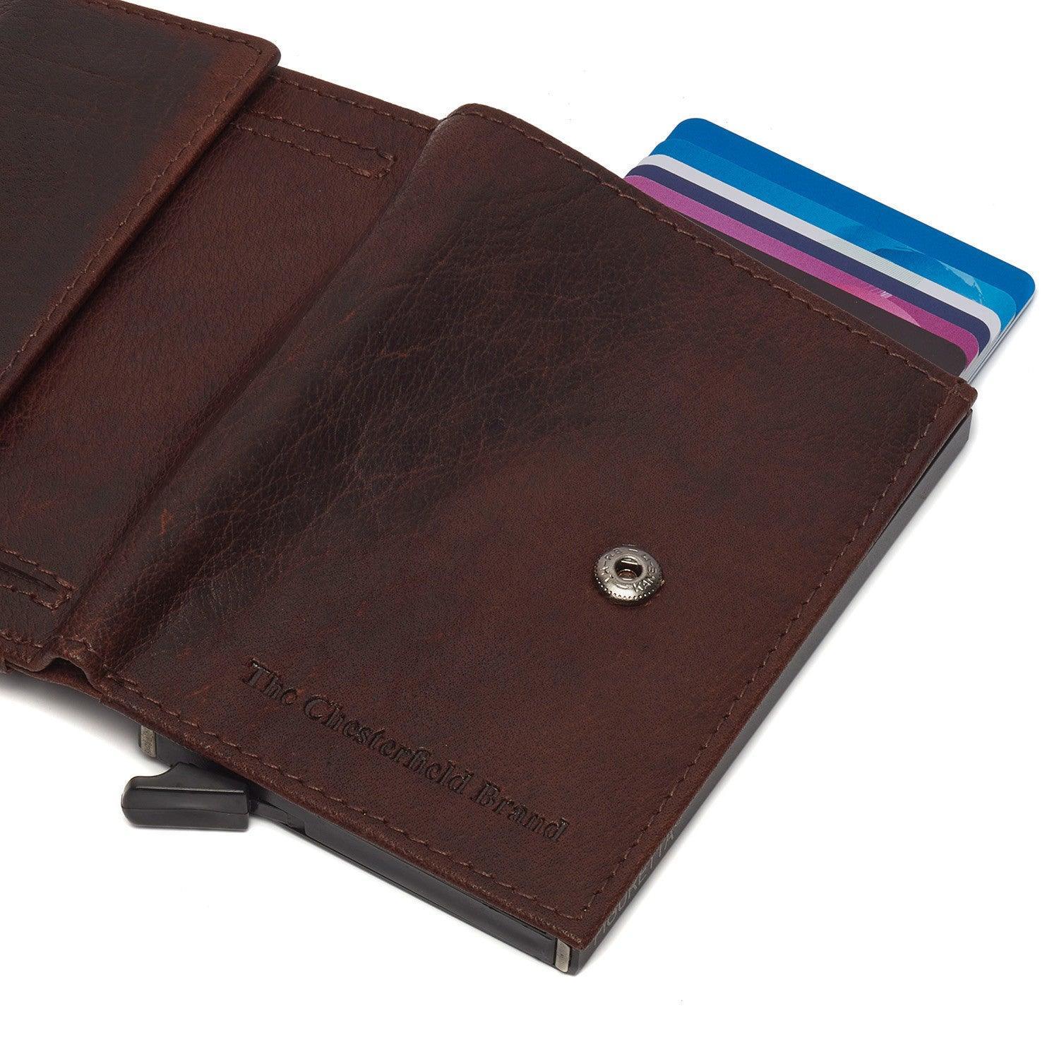 The Chesterfield - Hannover - Leren pasjes houder portemonnee