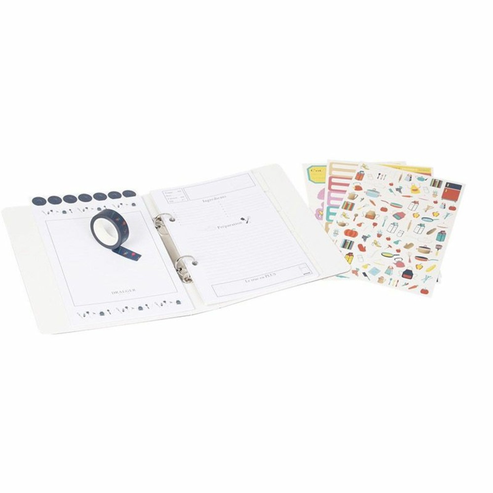 Kit diary classeur de recettes