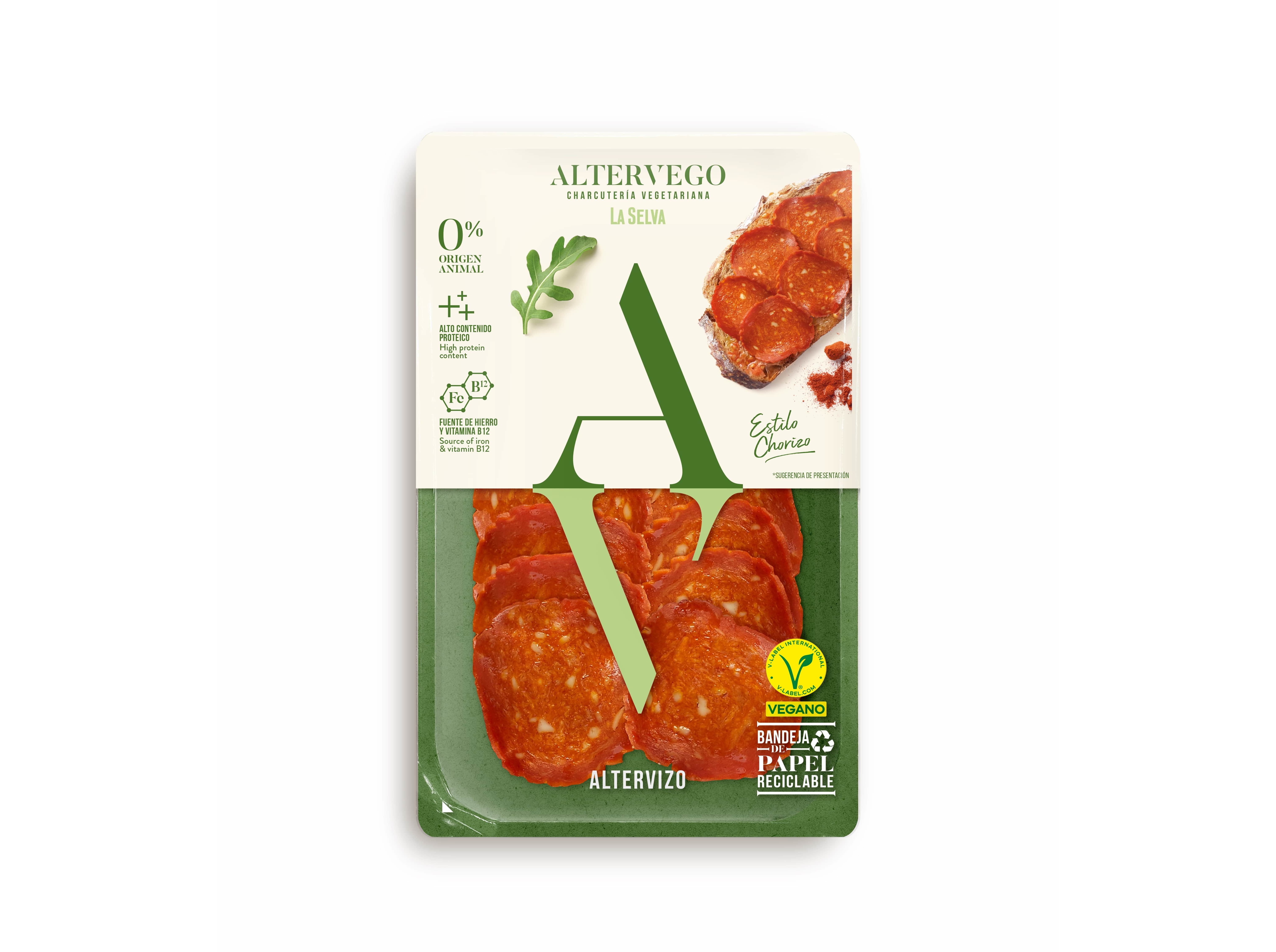 ALTERVIZO FATIAS COM PROTEÍNA 80G