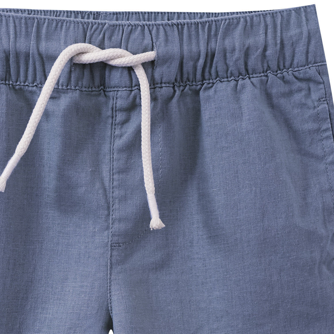 Topolino Pure Collection Jungen Shorts aus Leinen blau
