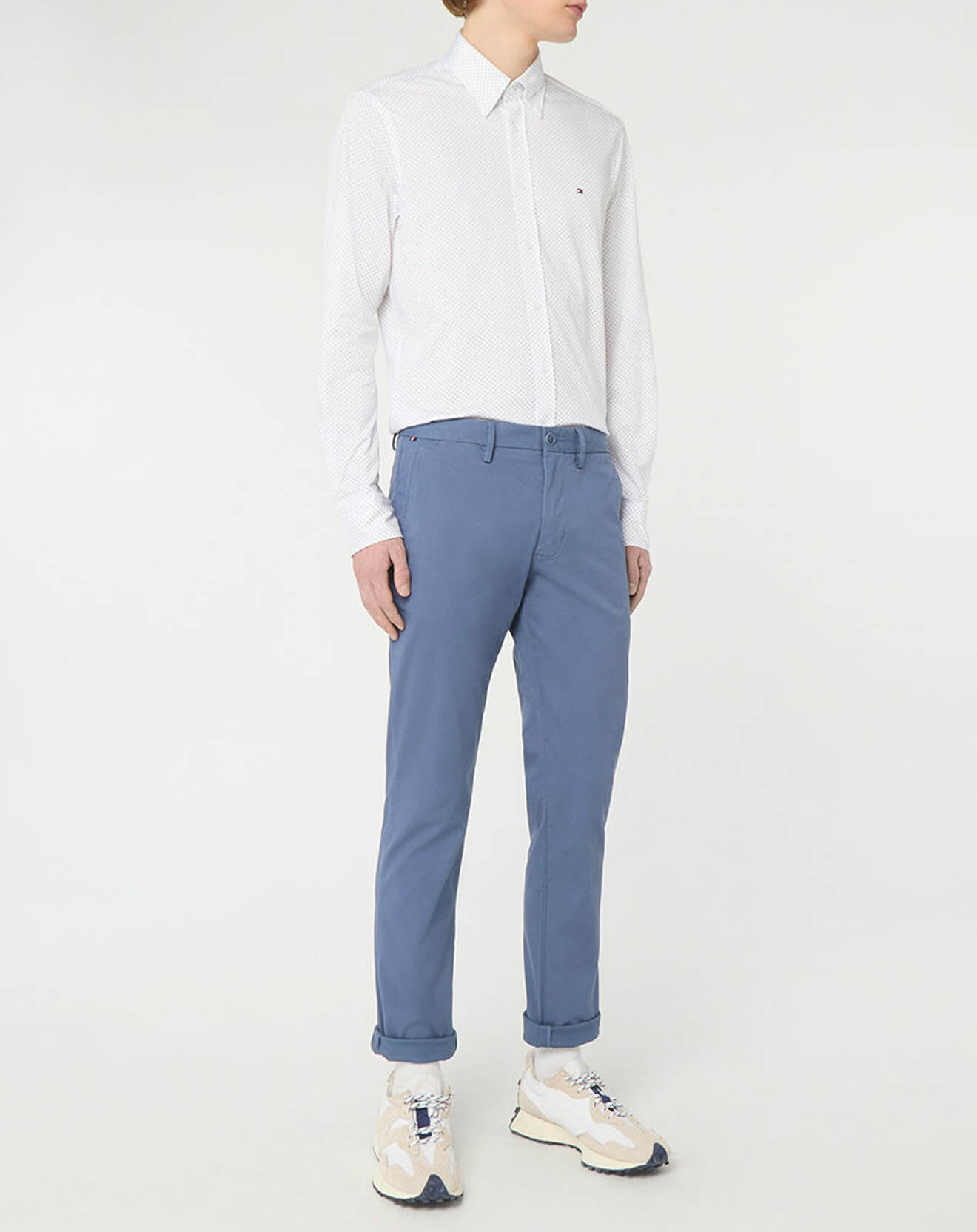 Tommy Hilfiger Pantalon chino Bleecker 1985 bleu