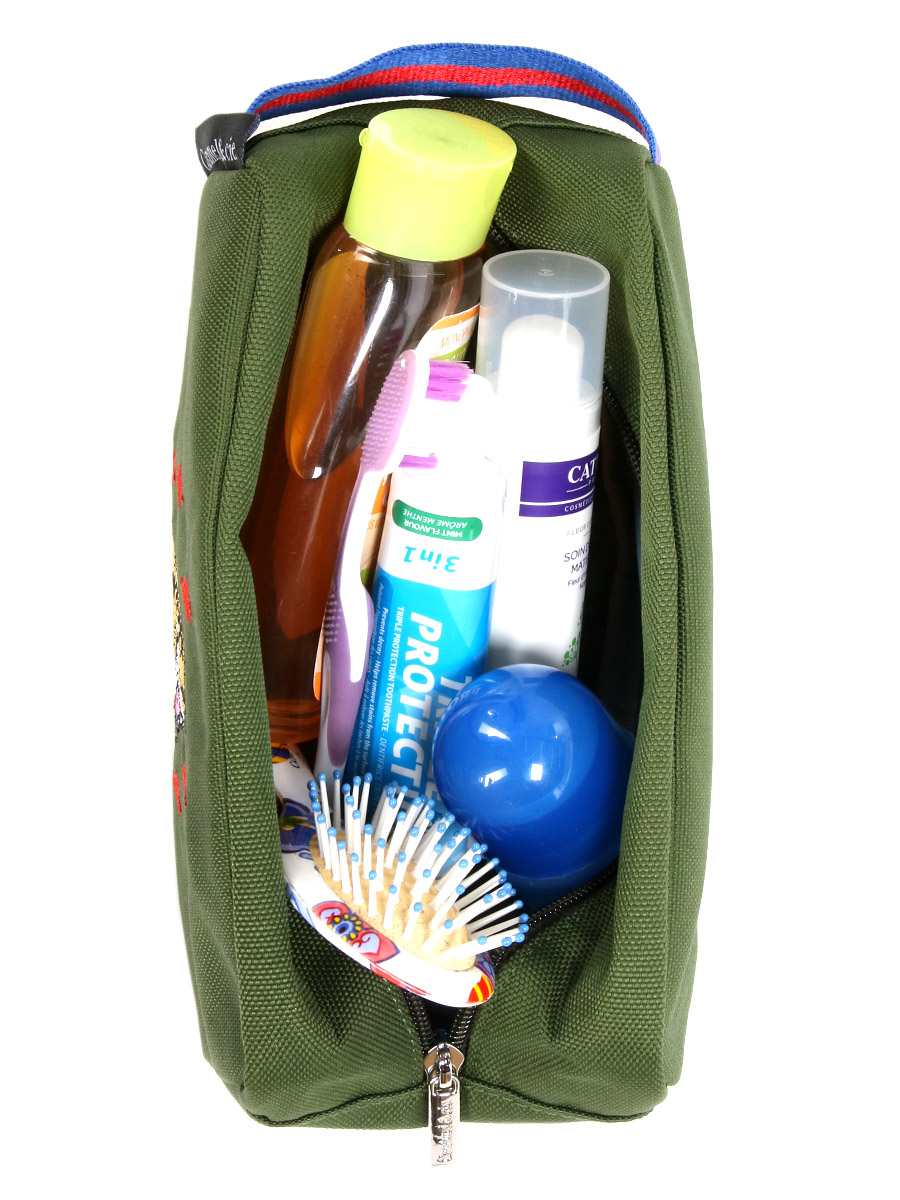 Trousse de toilette Caramel & cie. En Vadrouille Grrr