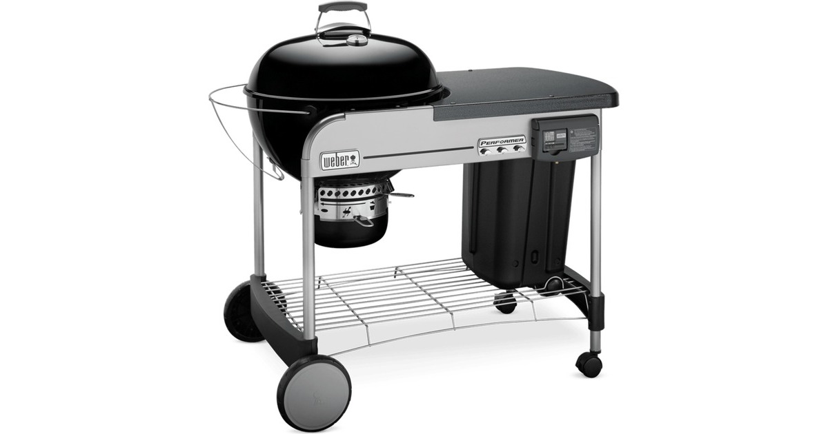 WeberPerformer Deluxe GBS houtskoolbarbecue  (Zwart, Ø 57 cm)