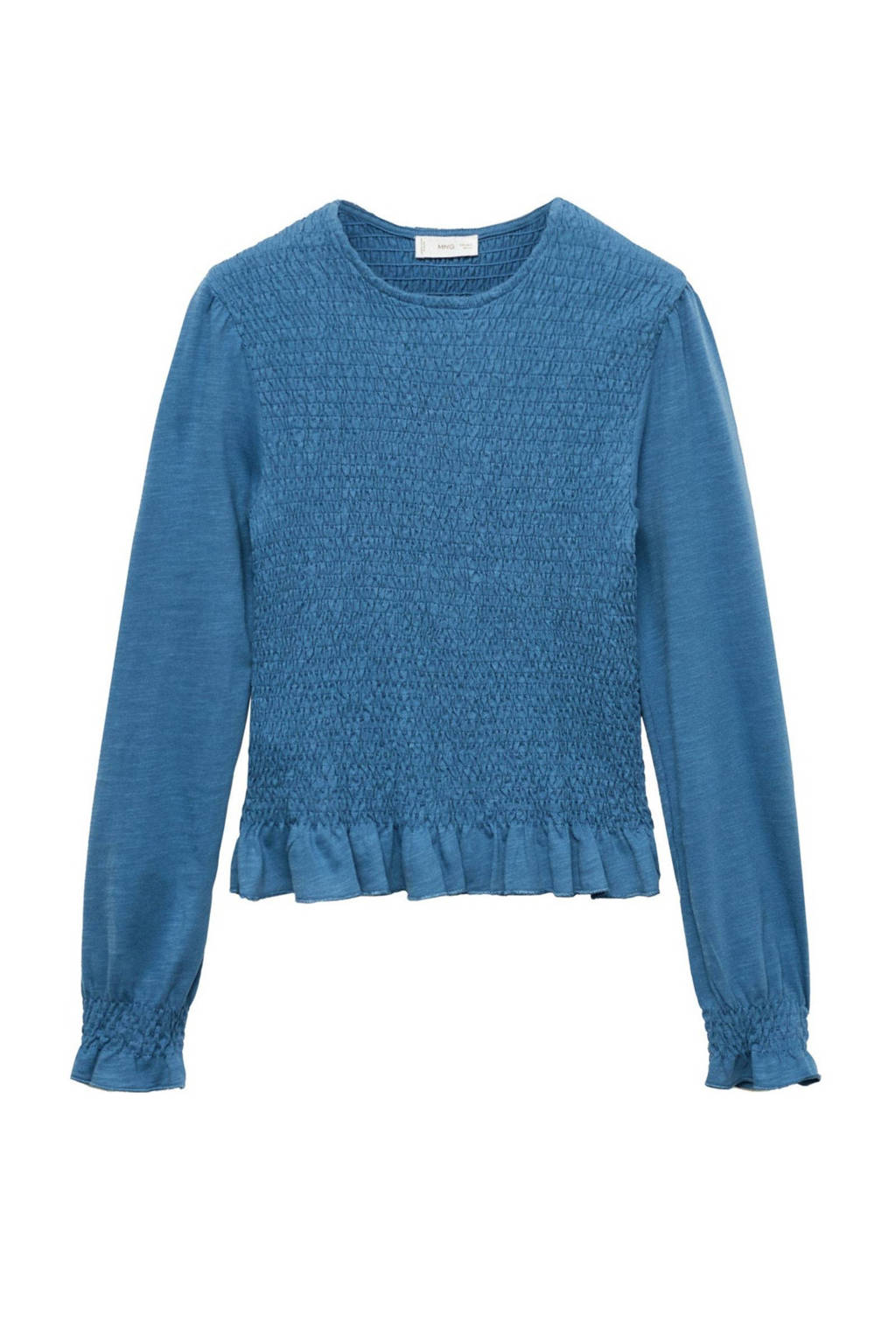 MANGO TEEN top middenblauw