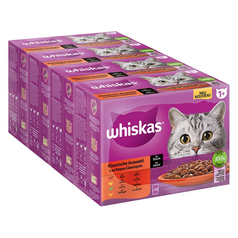 Whiskas 1+, Adult 96 x 85 g