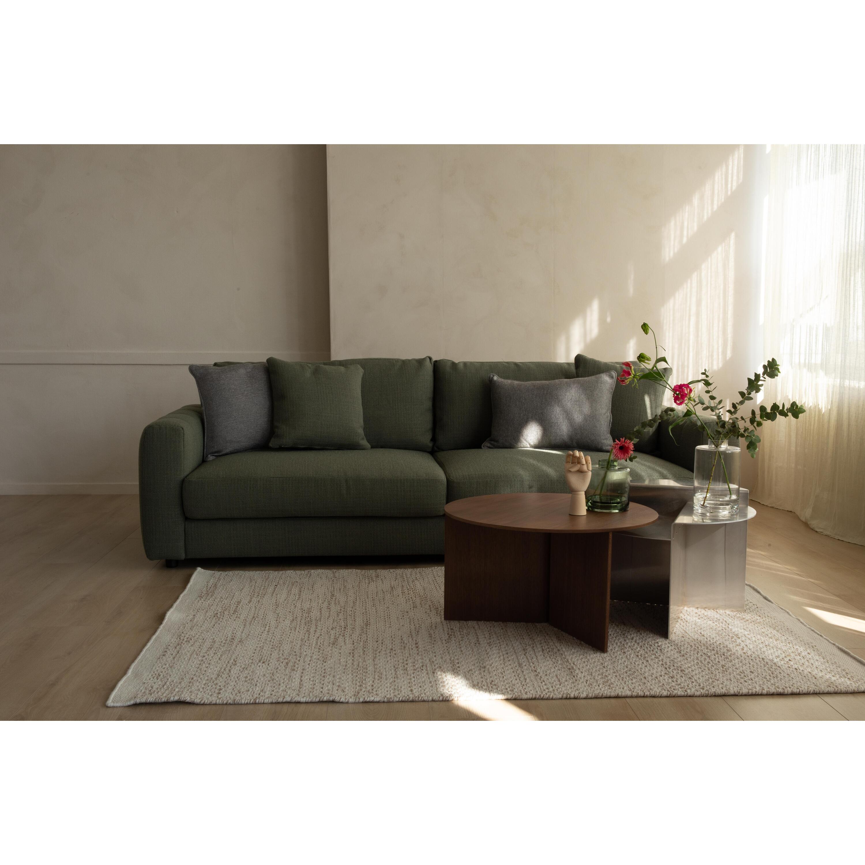 Bente 3-Seater grey breeze 1240