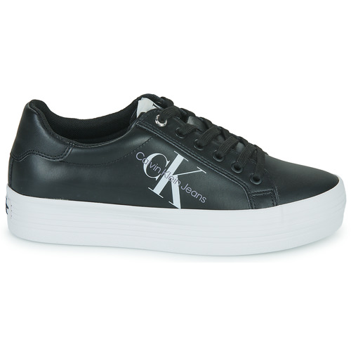 Calvin Klein Jeans - VULC FLATFORM LACEUP - Noir