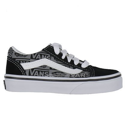 Vans Sko - Old Skool Logo - Blåck/Grey