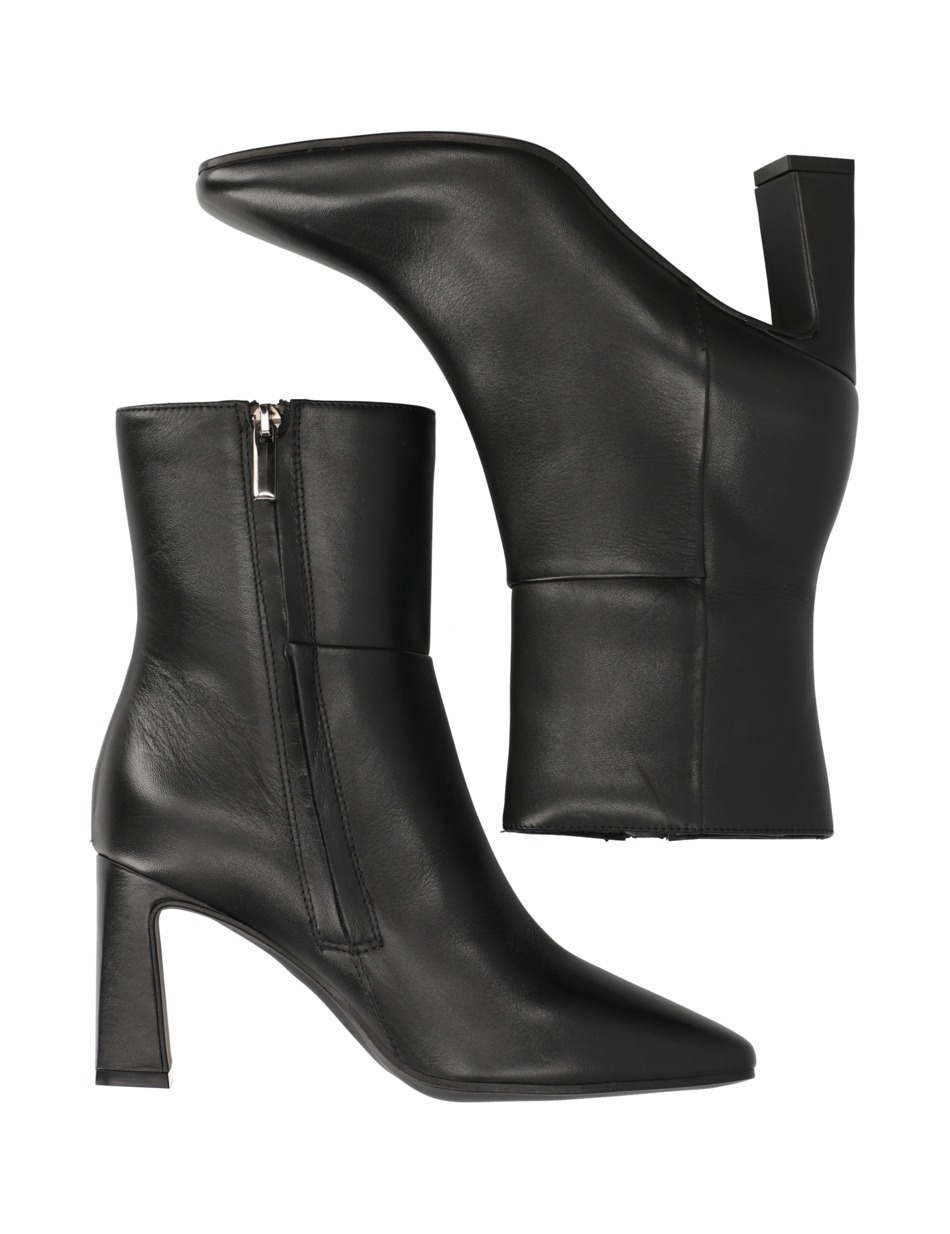 Glattleder Stiefelette