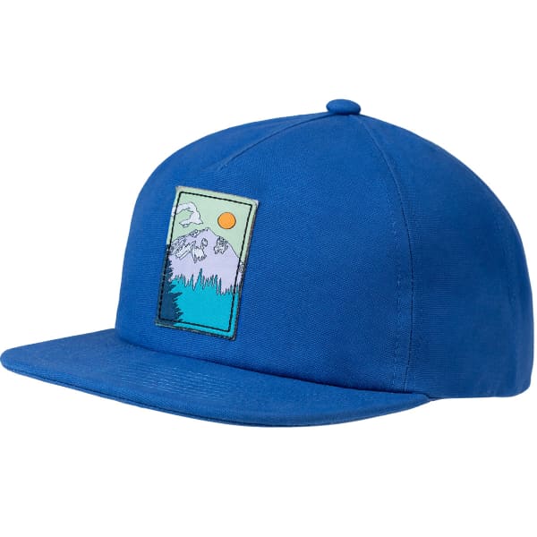 Casquette BUFF SNAPBACK CAP JR SOLID AZURE