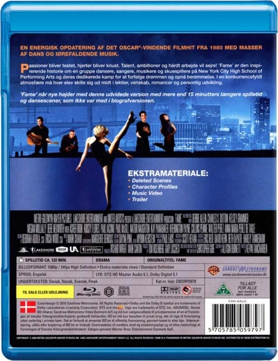 Fame - Extended Dance Edition - Blu-Ray