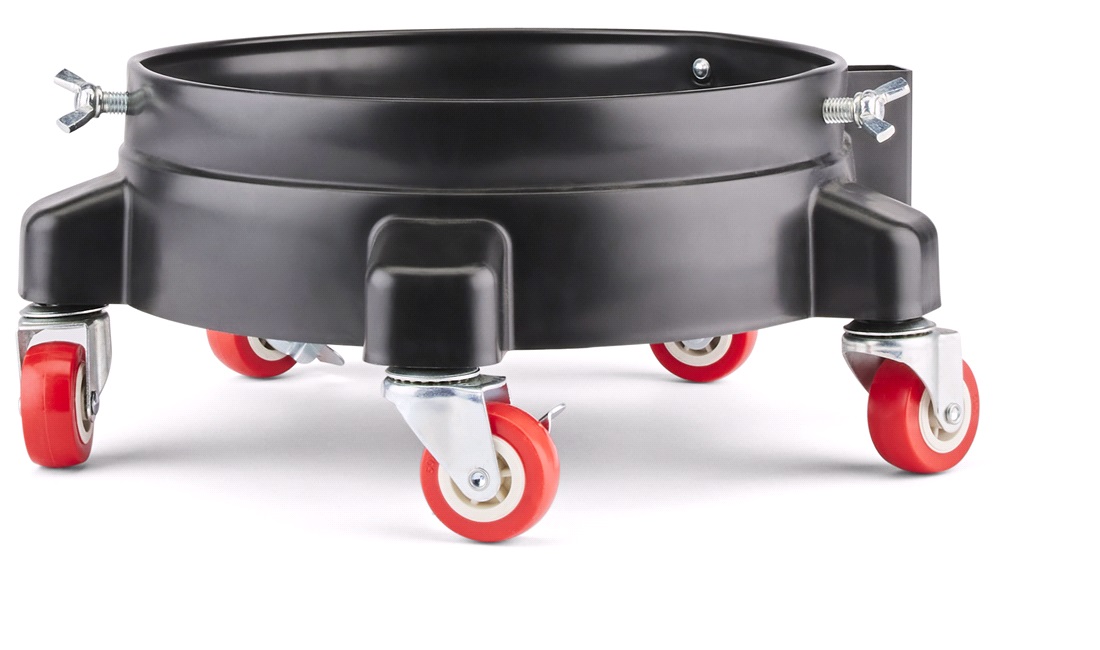 Trolley holder til vaskespand med hjul