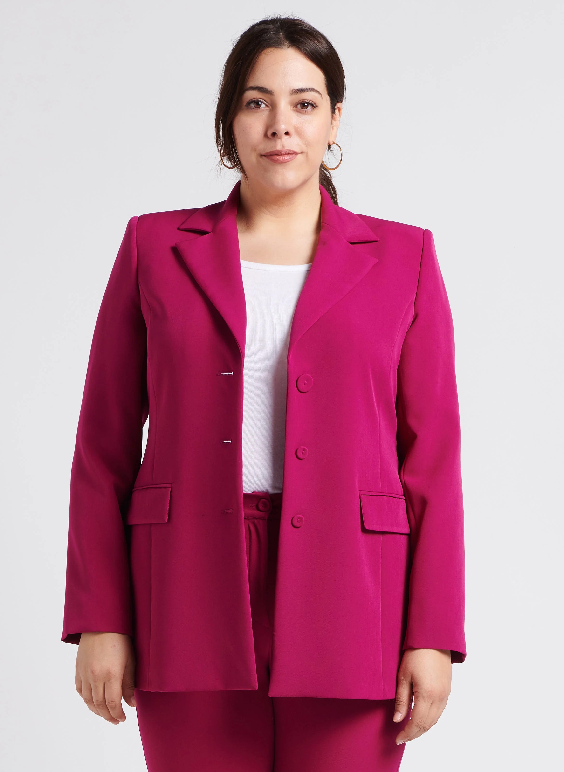 CONTE - Veste col tailleur| Violet