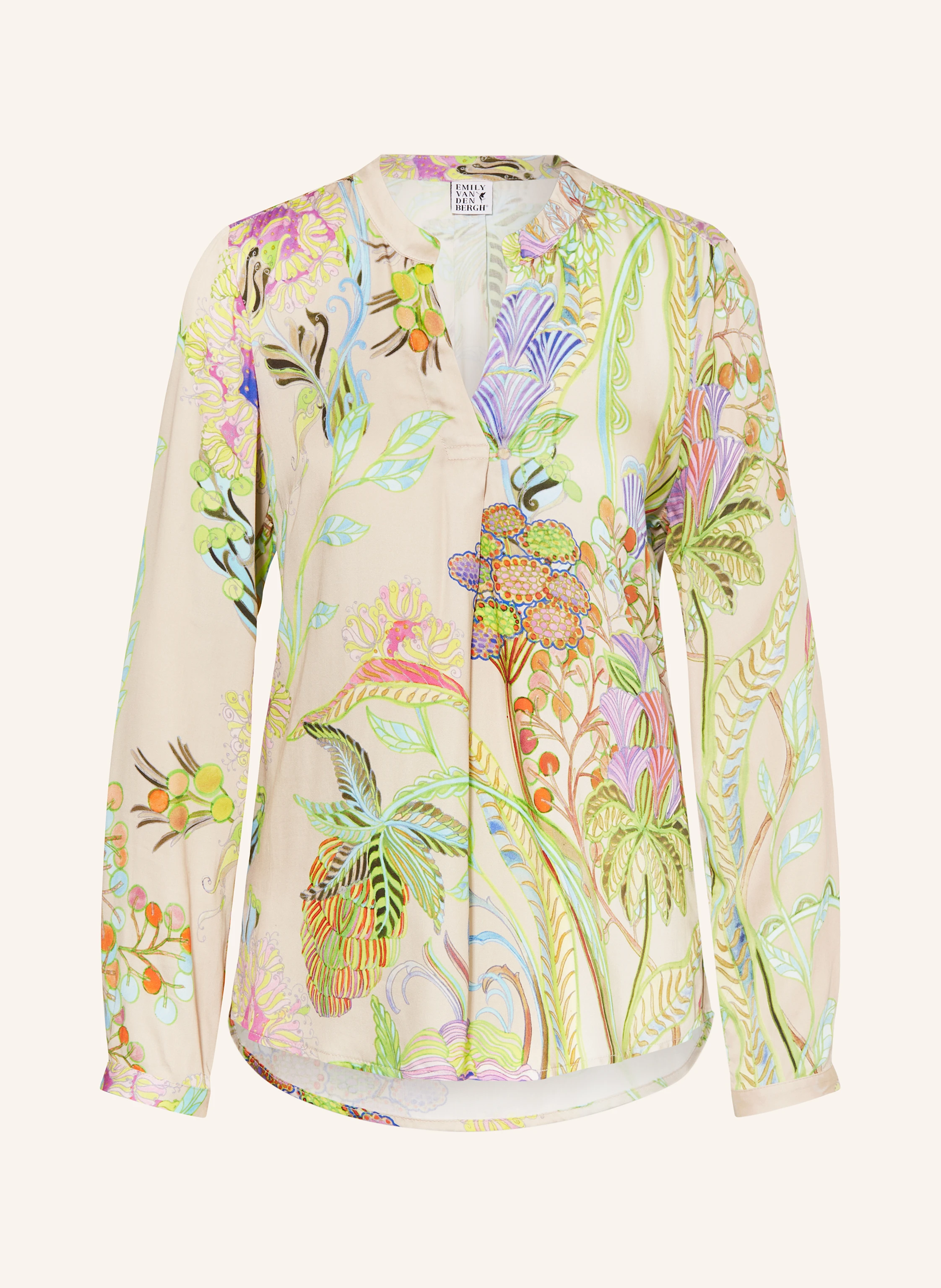 Emily VAN DEN BERGH Blusenshirt aus Satin