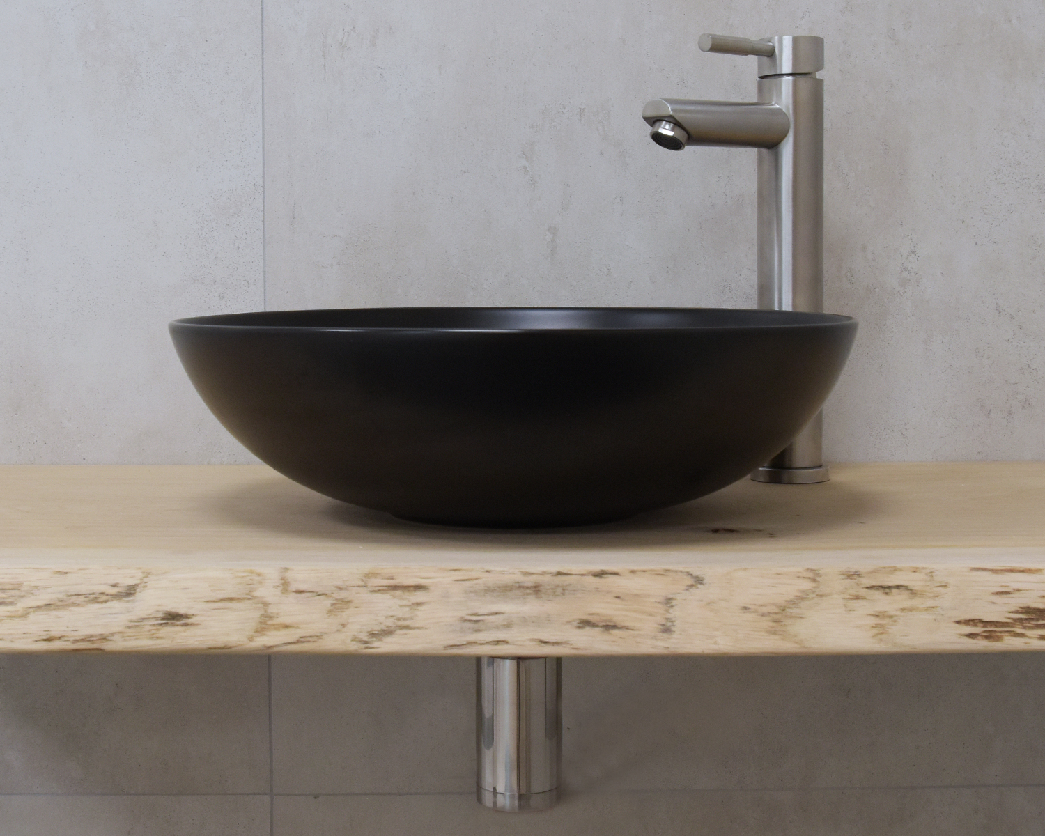 Saniclear Raja Exclusive waskom set met RVS kraan compleet