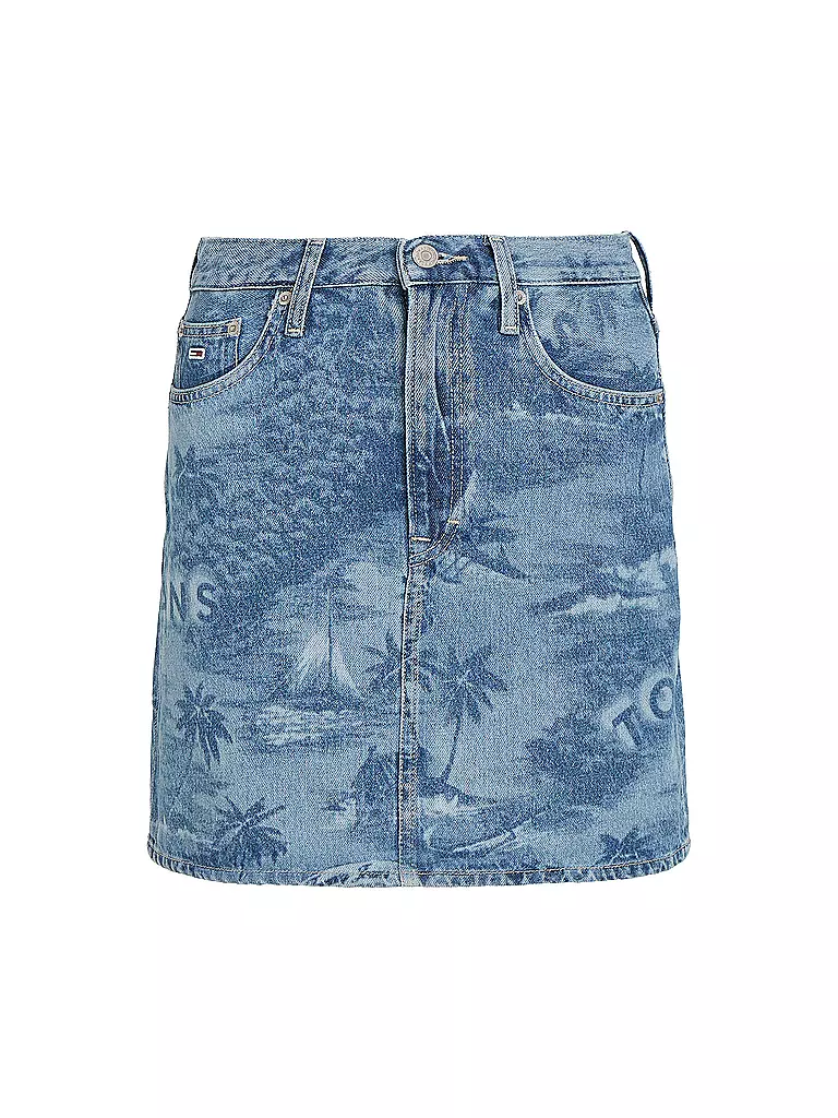 TOMMY JEANS Minirock  blau