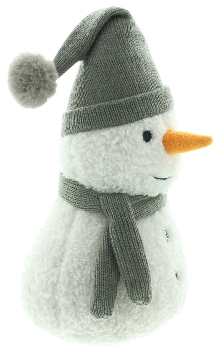 FRANK FLECHTWAREN | Deurstopper Frosty, 14 x 12 x 25 cm, POLYESTER, ZAND