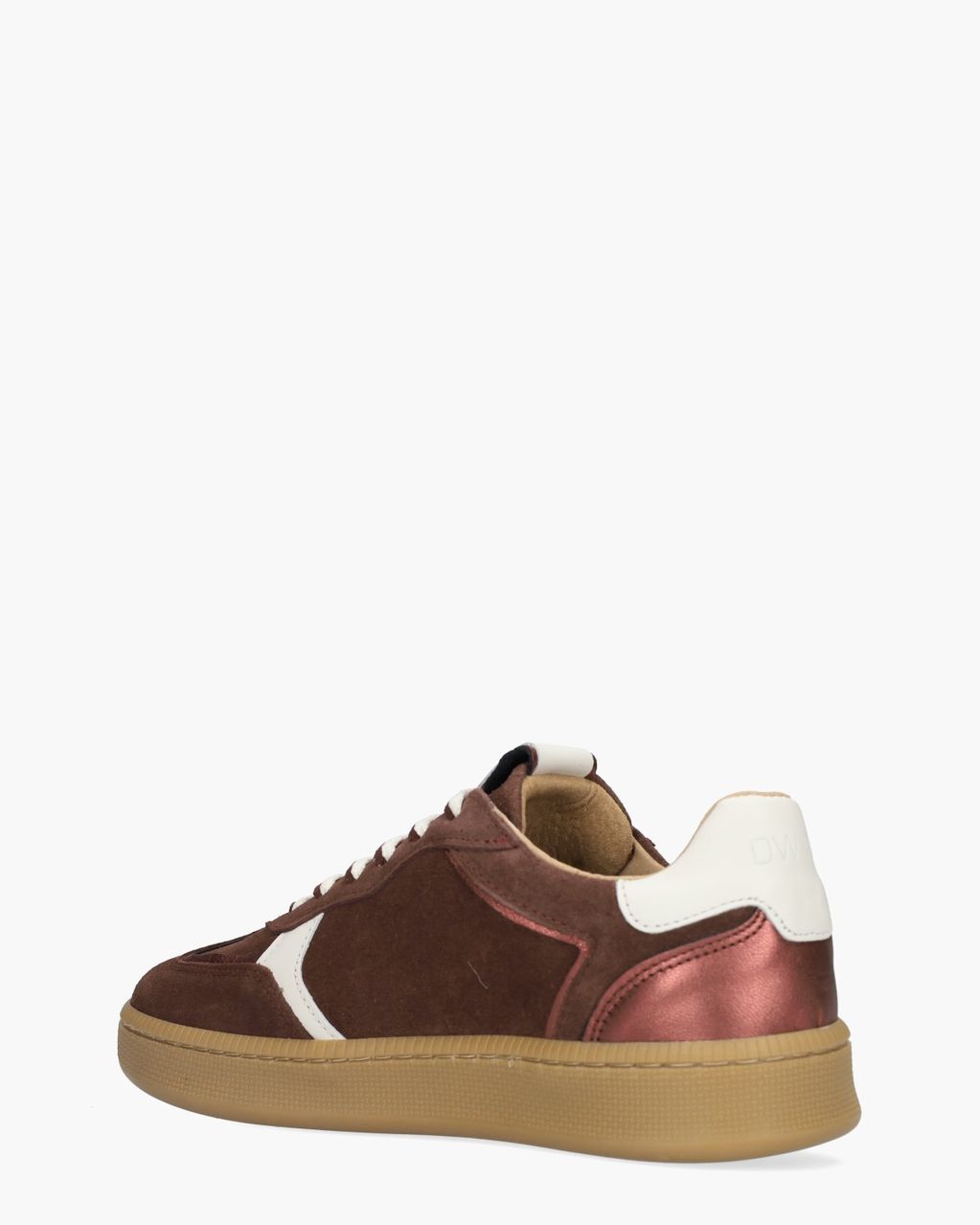 DWRS Label Mirabel Bordeauxrood Damessneakers