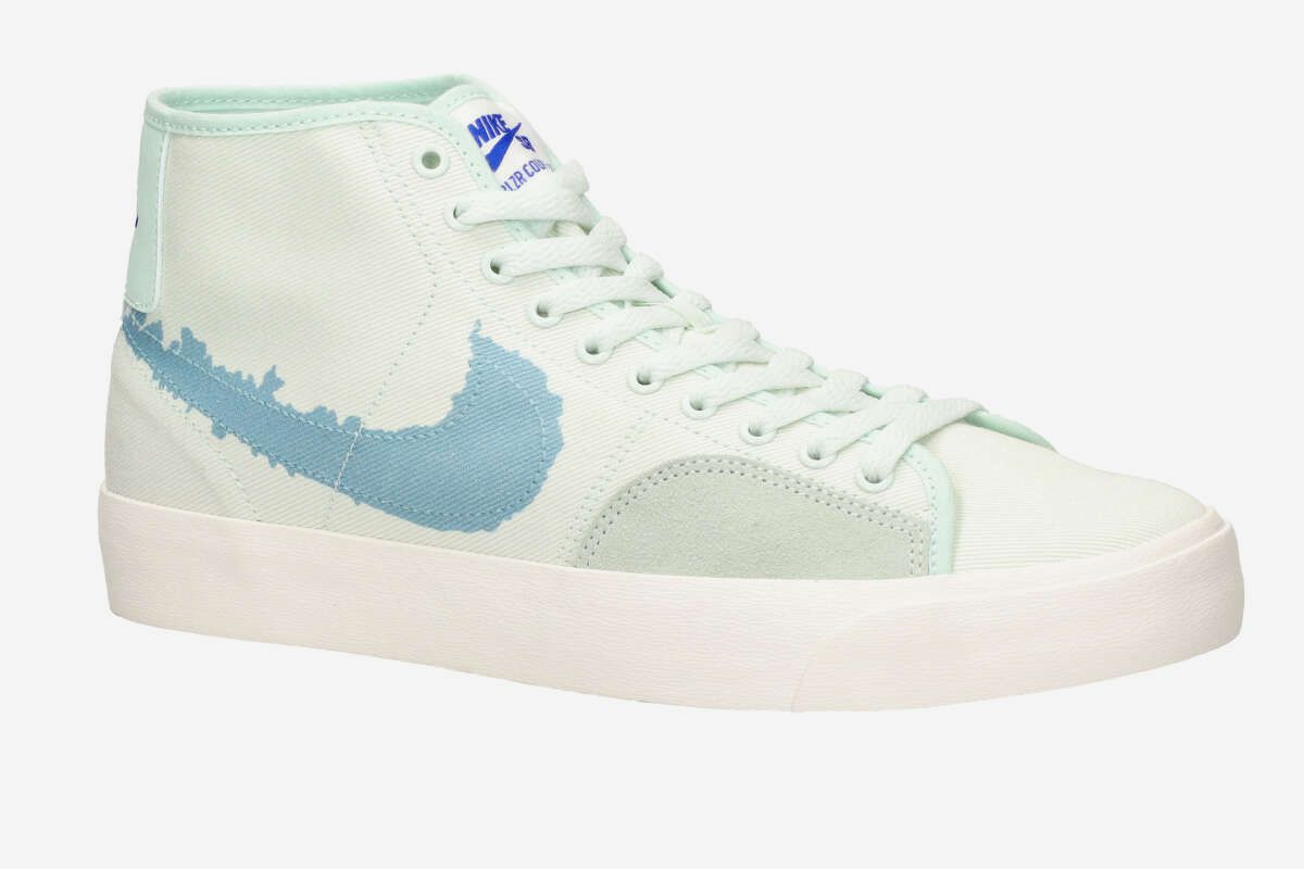 Nike SB BLZR Court Mid Premium Schuh (barley green boarder blue)